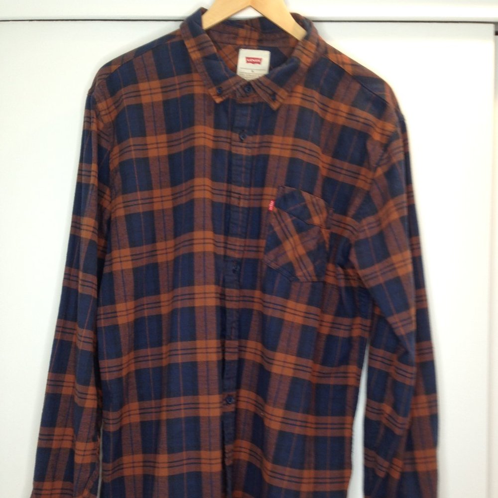 Men's Levis Shirt XL , 100 % Algodon Cotton